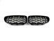 Ніздрі Diamond Silver на BMW 5 Series F10 / F11 2010-2017 року MW-F10154 фото 2