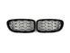 Ніздрі Diamond Silver на BMW 5 Series F10 / F11 2010-2017 року MW-F10154 фото 1