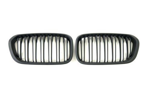 Ніздрі Чорний мат ( Подвійні M-Look ) на BMW 1 Series F20 / F21 2015-2019 року MW-F20152 фото