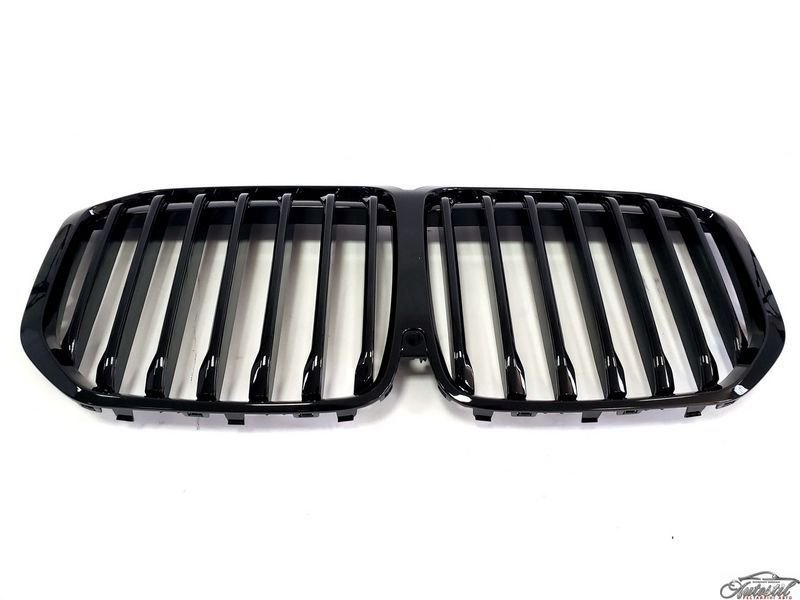 Ніздрі Чорний глянець ( 1 BAR ) на BMW X7 G07 2018-2022 року MW-G07181 фото