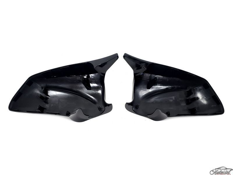 Накладки на дзеркала Чорний глянець ( M - Look ) V1 ( 10-13 ) на BMW 5 Series F10 / F11 2010-2017 року MF10-1312 фото