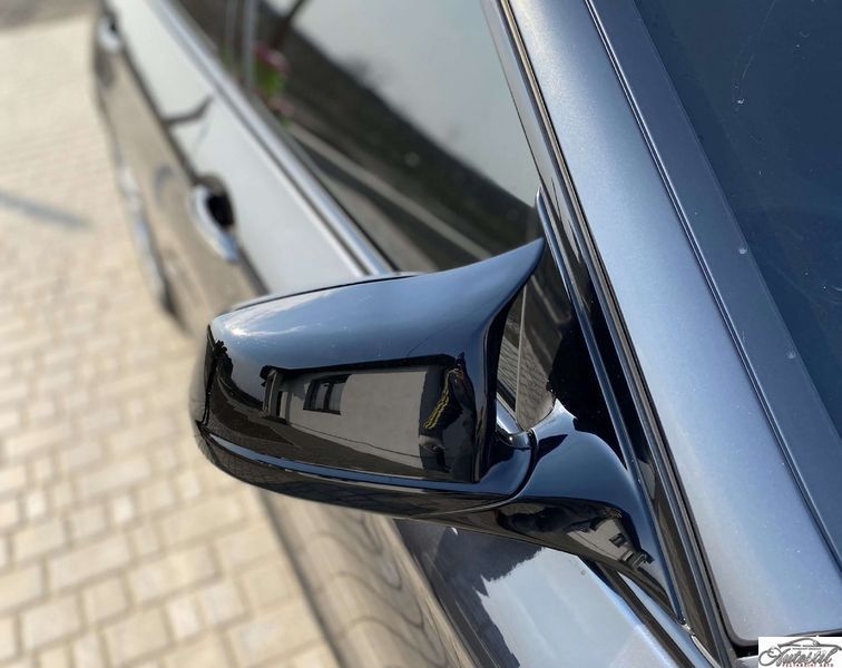 Накладки на дзеркала Чорний глянець ( M - Look ) V2 ( 10-13 ) на BMW 5 Series F10 / F11 2010-2017 року MF10-1311 фото