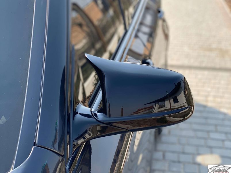 Накладки на дзеркала Чорний глянець ( M - Look ) V2 ( 10-13 ) на BMW 5 Series F10 / F11 2010-2017 року MF10-1311 фото