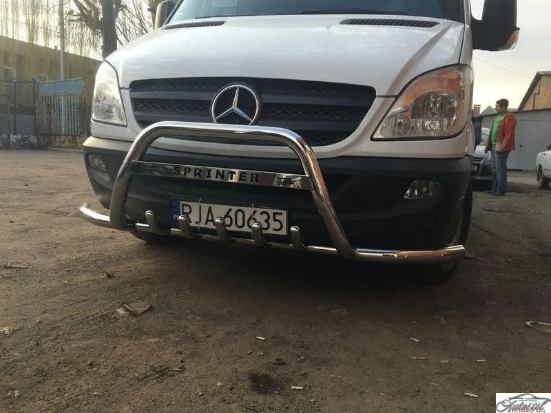 Кенгурятник передній захист на Volkswagen Crafter 2006-2017 VWT5.09.F1-09.6 фото