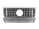 Решітка радіатора Chrome Silver GT на Mercedes-Benz G-Class W463 1990-2018 року B-W4636 фото 1