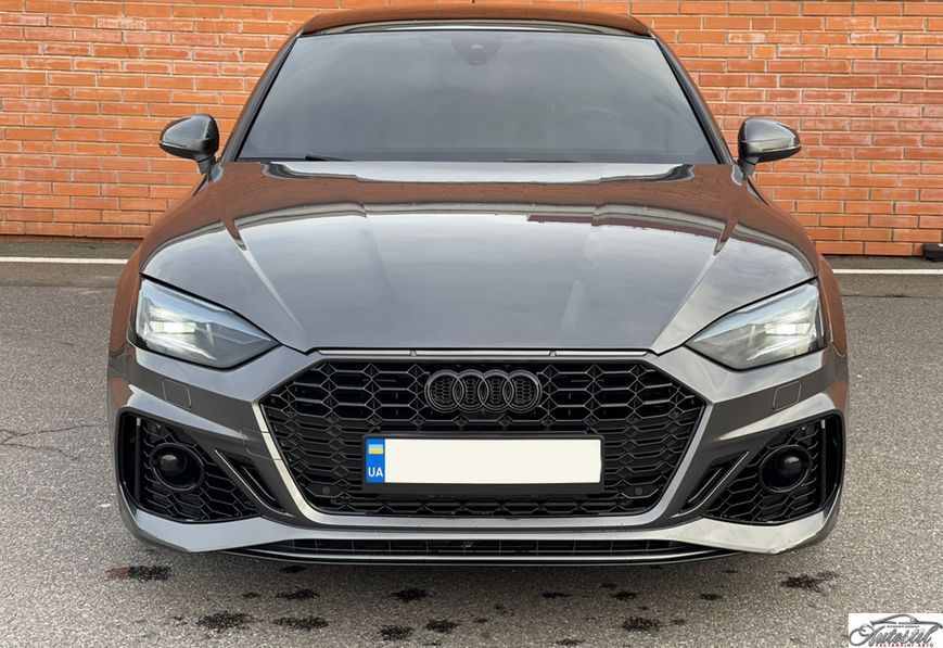 Передній бампер ( стиль RS5 ) під дистронік V2 на Audi A5 B9 2020-2023 року DIA5-B9222 фото