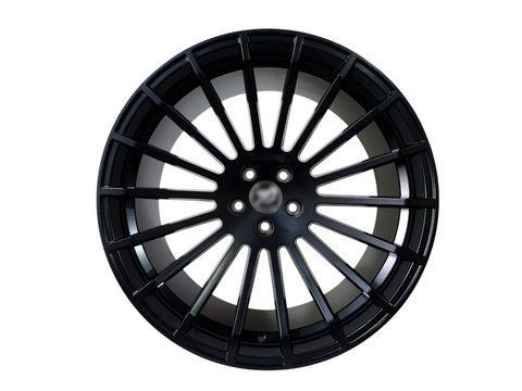 R21 Satin Black Диски ( різноширокі ) на Porsche Cayenne 958 2010-2014 року DP25 фото