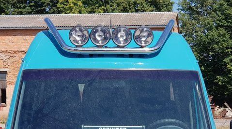 ДУГА ЛЮСТРА НА ДАХ MERCEDES SPRINTER 4 ФАРИ 07-14 D60Х1,6ММ МЕРСЕДЕС СПРИНТЕР MBSP.07.H1-09.6 фото