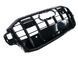 Решітка радіатора Full Black ( стиль SQ7 ) під дистронік на Audi Q7 4M 2020-2022 року Q7-S22 фото 2