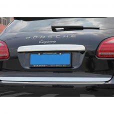 Porsche Cayenne 2010-2017 Накладка над номером Libao (нерж)