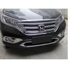 Honda CRV 2012-2017 Обводка решетки хром (ABS)