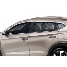 Hyundai Tucson 2016 Верхня окантовка вікон (10 шт, нерж)