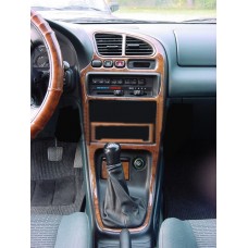 Mazda 323 F 1994-1997 Накладки на панель (орех)