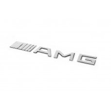 Mercedes Шильдик AMG нержавійка (20см)