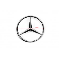 Mercedes Задня емблема 115мм (нерж.)