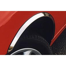 Opel Meriva 2002-2010 рр. Накладки на арки (4 шт, нерж)