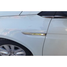 Renault Megane IV 2021↗ Накладки покажчика повороту OmsaLine (2 шт., нерж)