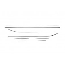 Seat Leon 2013↗ Молдинг бічних стекол (5 дверний)