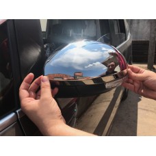 VW Sharan 2010 Накладки на дзеркала нерж