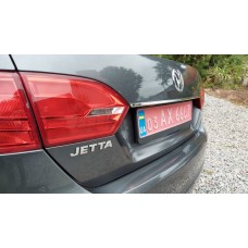 Volkswagen Jetta 2011-2018 Планка над номером OmsaLine (нерж)