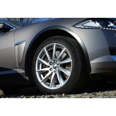 Jaguar XF 2011-2016 Накладки на арки (4 шт, нерж)