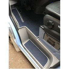 Mercedes Sprinter 906 Поліуретанові килимки на пороги (EVA, чорні)