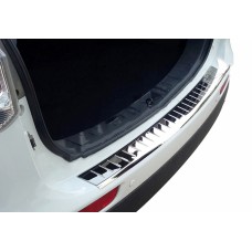 Mitsubishi Outlander 2012-2015 Накладка на задній бампер OmsaLIne