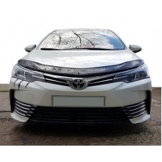 Toyota Corolla 2013-2019 Дефлектор капота EuroCap