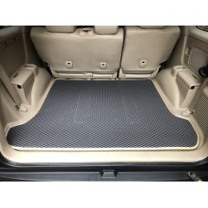 Toyota Prado 120 Килимок багажника Чорний (EVA, 5 або 7 місць)