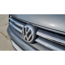 Volkswagen Caddy 2015↗ Накладки на решітку (2 шт., нерж)