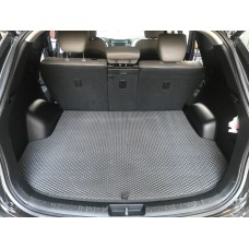 Hyundai Santa Fe 2012-2018 Коврик багажника (EVA, поліуретановий) для 5 місцевого (чорний)