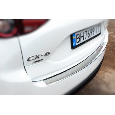 Mazda CX5 2017+ Накладка на задній бампер Carmos