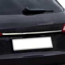 Audi A4 2013↗ Планка над номером (sedan, нерж.)