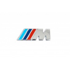 BMW 5 E34 Напис М 80мм на 30мм (нержавійка)