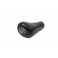 BMW E30 Ручка КПП V3-6ст (шкірозамінник, чорна гладка)