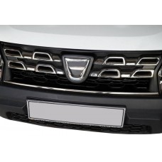 Dacia Duster 2014-2018 Смужка на решітку радіатора нерж