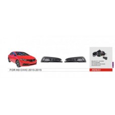 Honda Civic 2013-2015 Противотуманки (галогенні)