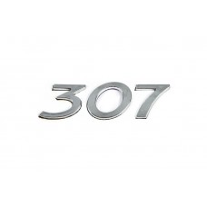 Peugeot Напис 307 (105мм на 30мм)