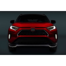 Toyota RAV4 2019+ Накладки на решітку (2 шт)
