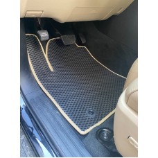 Toyota Sequoia Поліуретанові килимки 3 ряди (EVA, чорні)