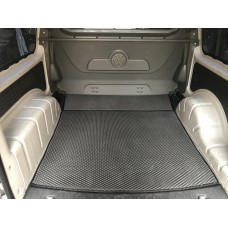 Volkswagen Caddy 2010-2015 MAXI Коврик багажника (EVA, поліуретановий, чорний)