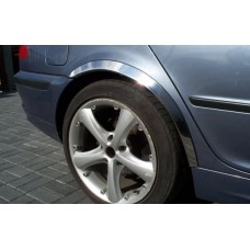 BMW E46 Накладки на арки (4 шт, нерж)