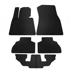 BMW X7 G07 (2019↗) Гумові килимки (для 7 місцевого, Stingray Premium)