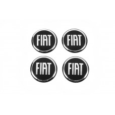Fiat Наклейки на ковпачки 54мм (4 шт)