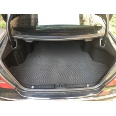 Mercedes W211 Sedan Коврик багажника (EVA, черный)