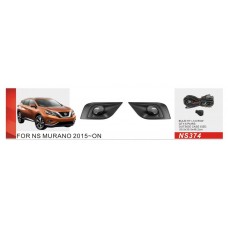 Nissan Murano 2015-2018 Противотуманки (2 шт, галогенні)