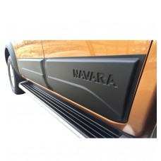 Nissan Navara 2016↗ Молдинг двері (4 шт, ABS)