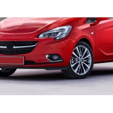 Opel Corsa E Накладки на противотуманки (2 шт, нерж)