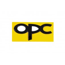 Opel Емблема OPC 36мм на 85 мм (Чорний)