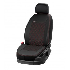 Seat Altea 2004↗ мм. Авточохли екошкіра+тканина+антара Eco Prestige Antara (повний салон)